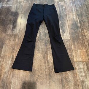 ZYIA Black Kids Flare Leggings